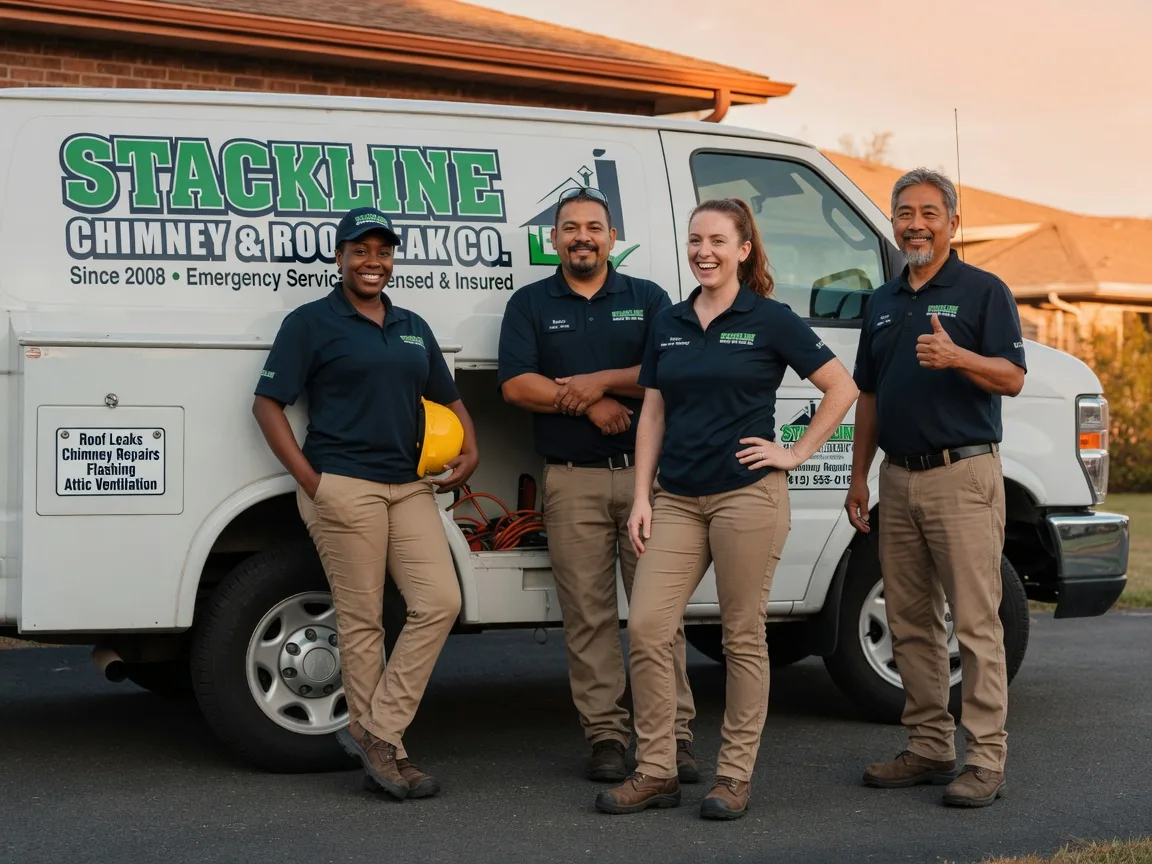 Chimney flashing repair company in Ludlow, VT